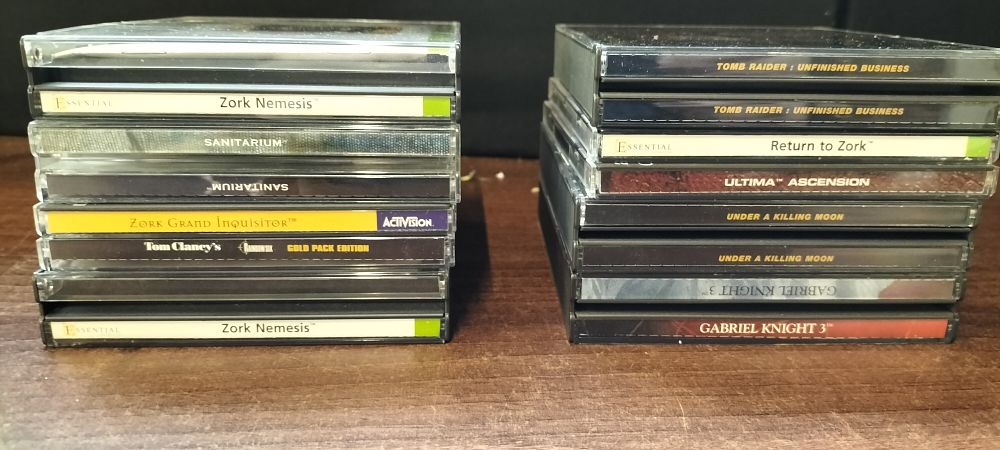 Lot 699: A Collection of 10 Vintage PC CD-ROM Games