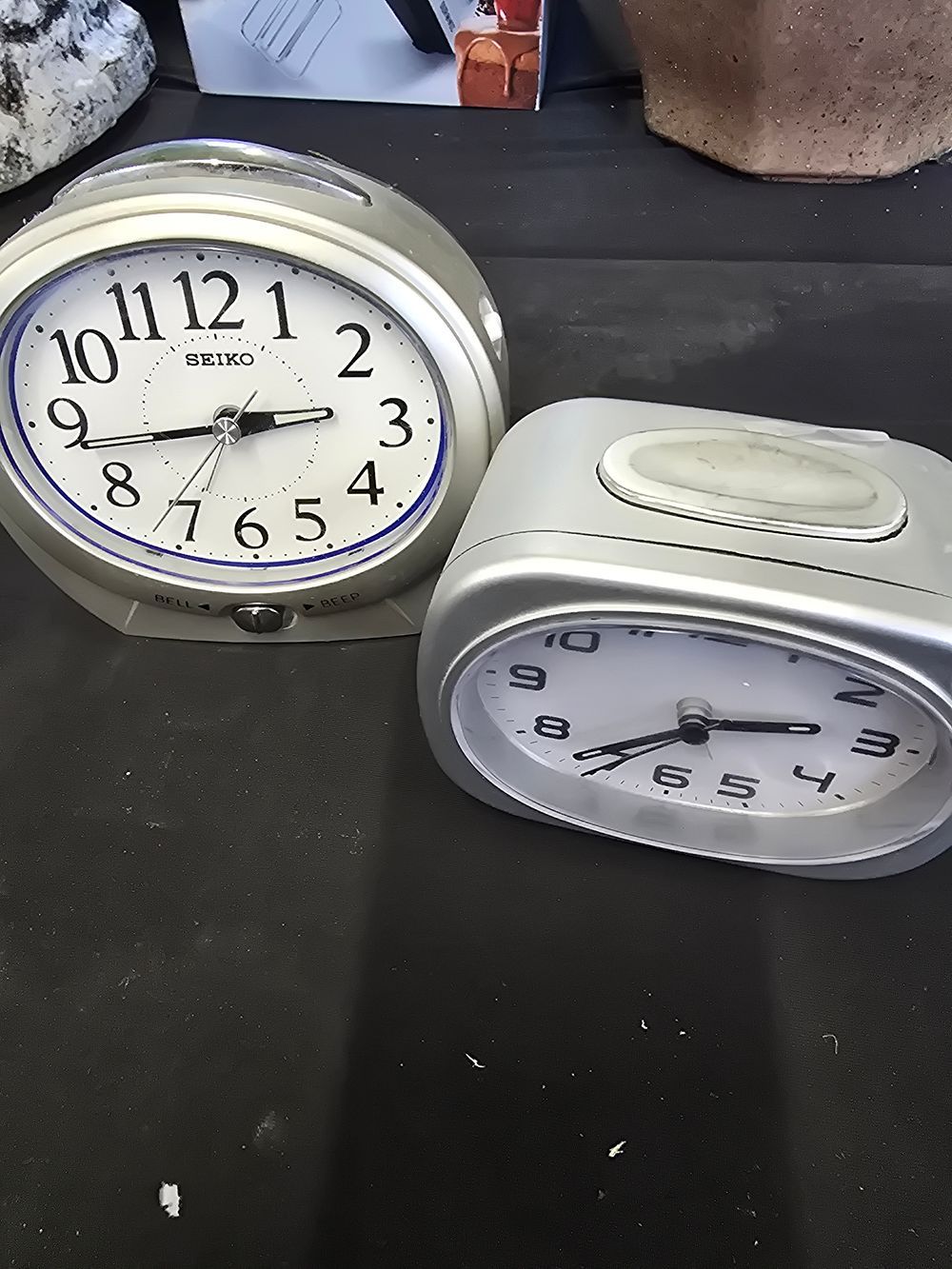 Lot 287: Two alarm clocks
