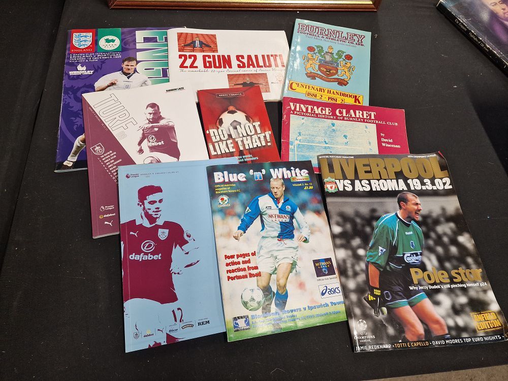 Lot 427: Selection of Football Books and Programmes