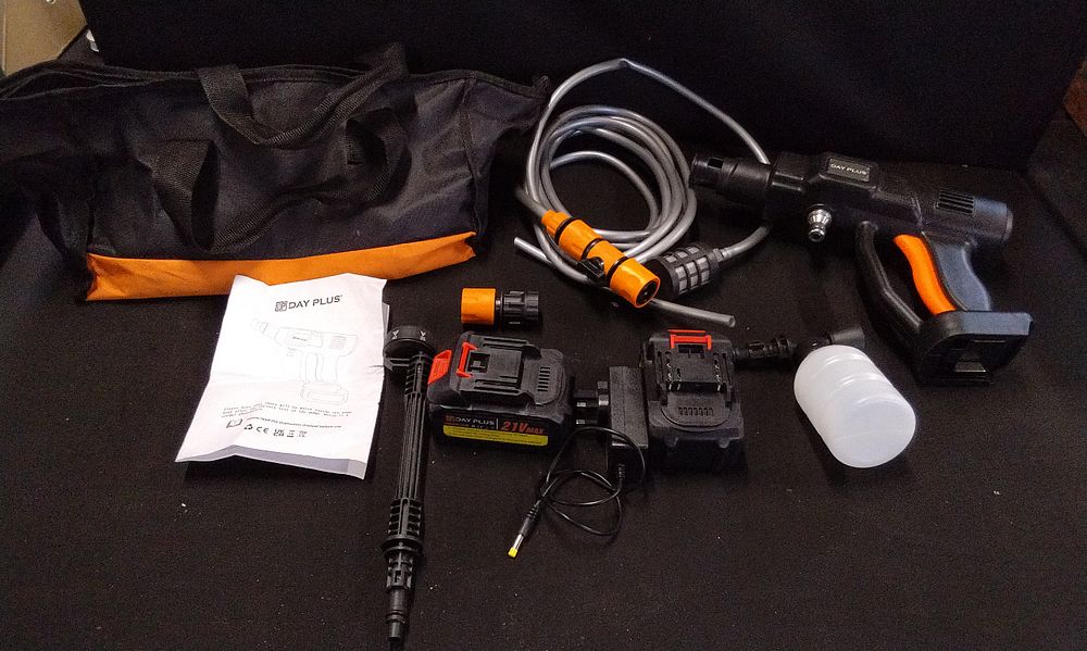 Lot 496: Day Plus Jet Wash System with Attachments