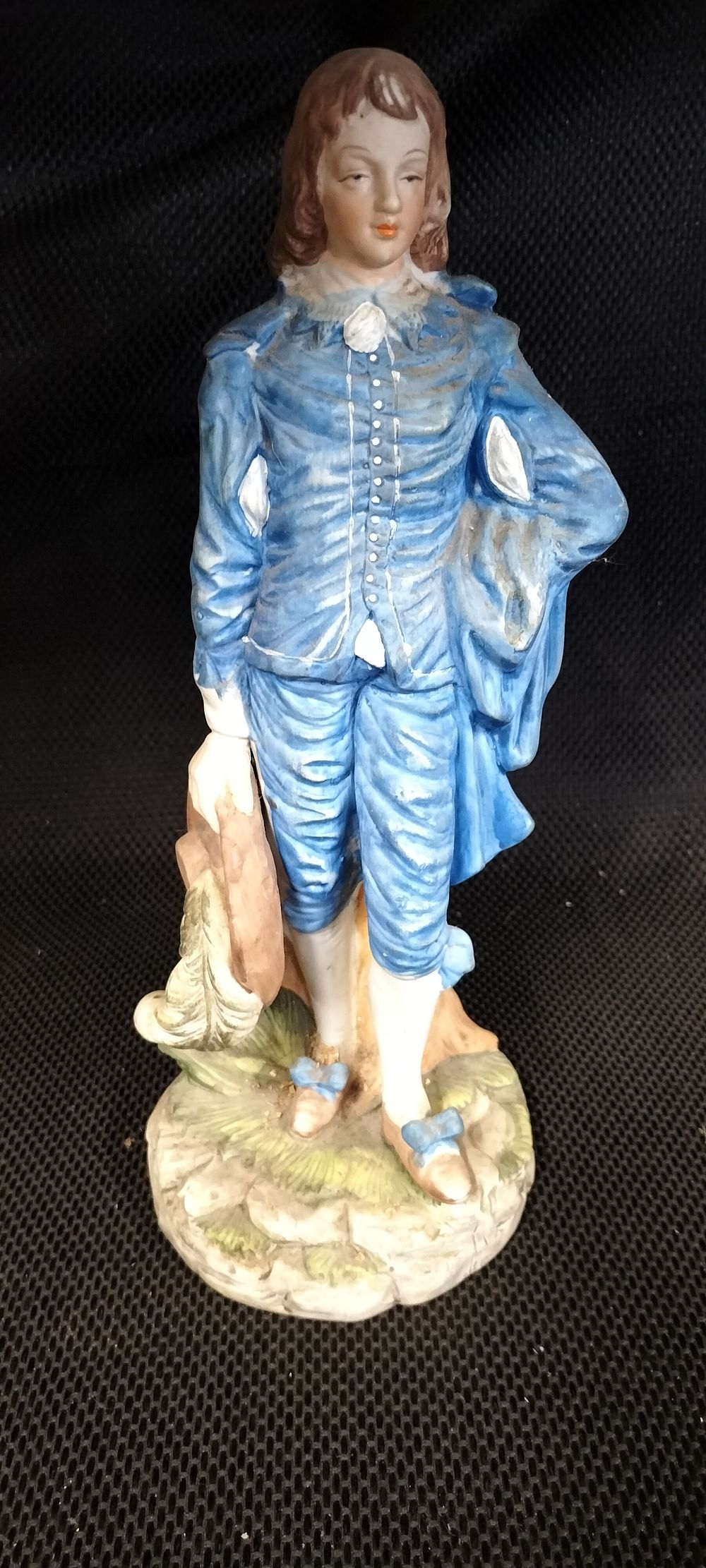 Lot 776: Bisque Porcelain Blue Boy Figurine