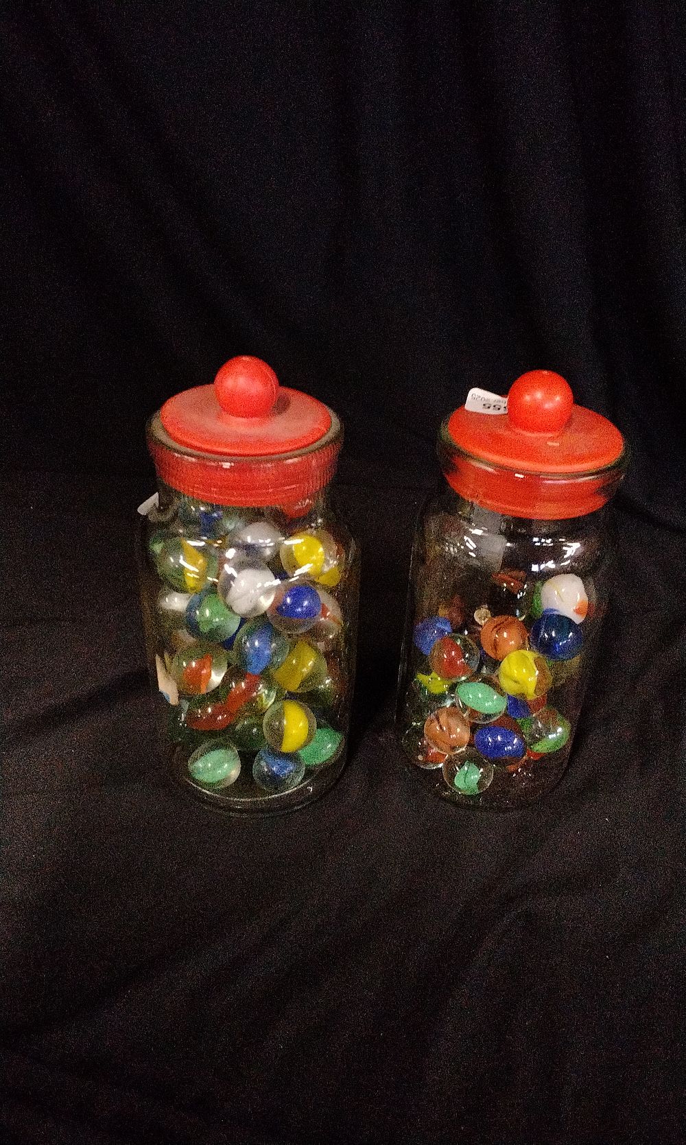 Lot 787: Two Jars of Marbles