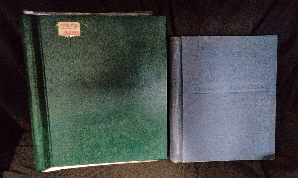 Lot 791: Two Books of various vintage world stamps