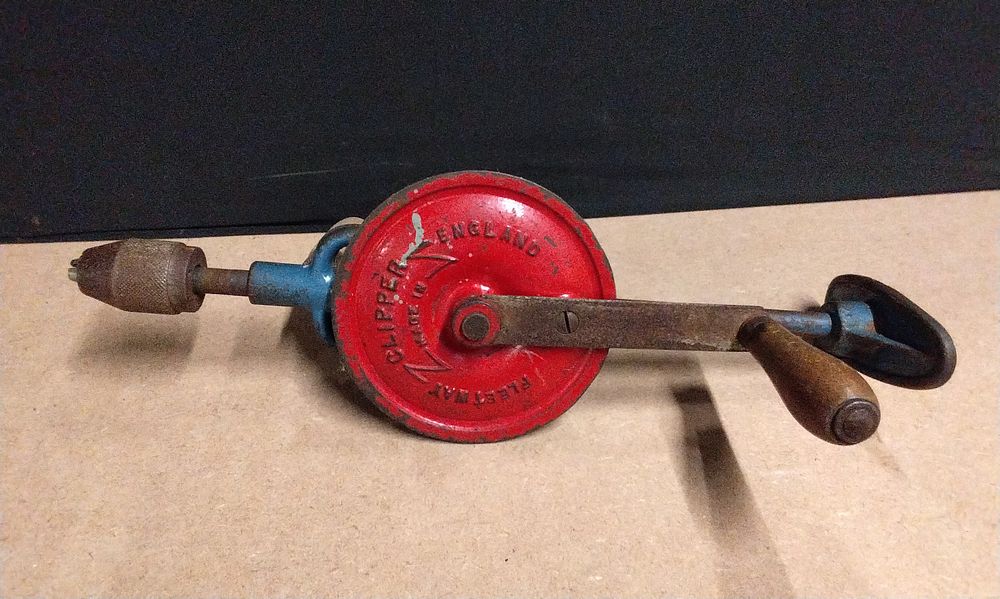 Lot 643: A Vintage Fleetway Clipper Breast Drill, Made in England