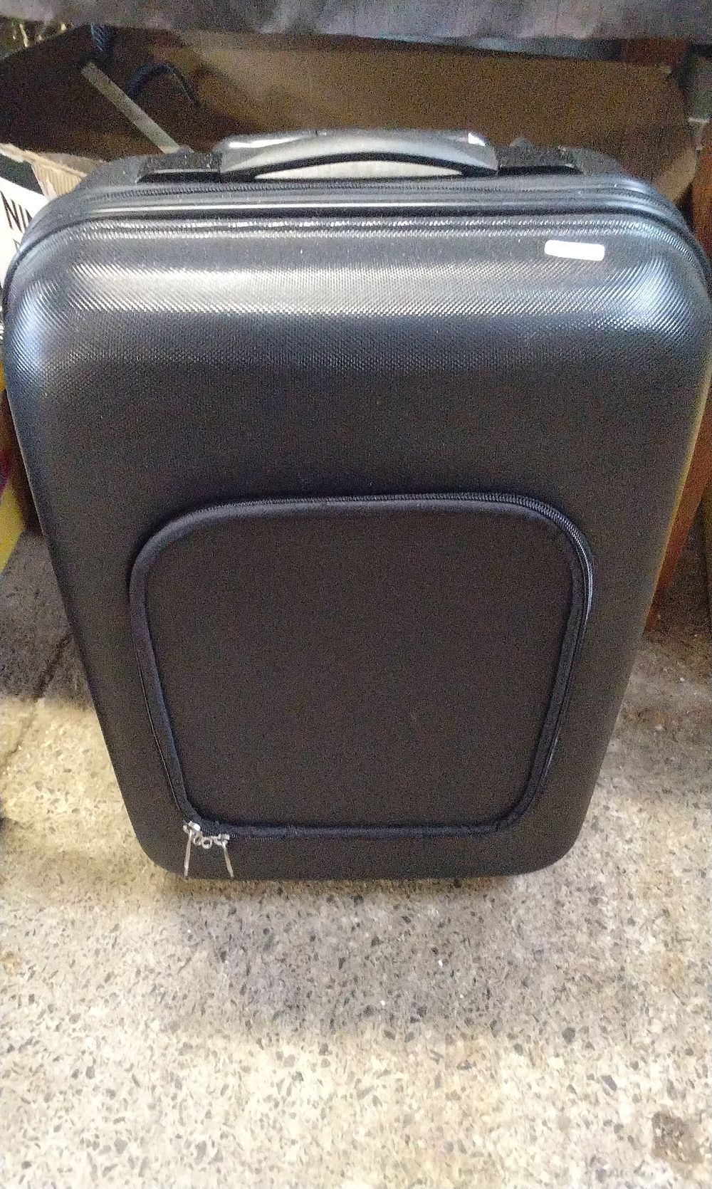 Lot 808: Black Hard Shell Travel Case