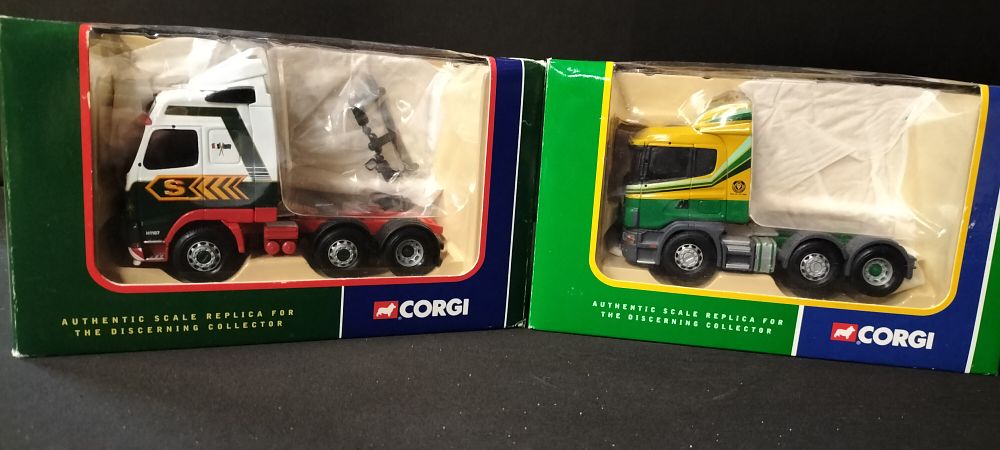 Lot 178: Two Corgi Limited Edition 1/50 Scale Tractor Units