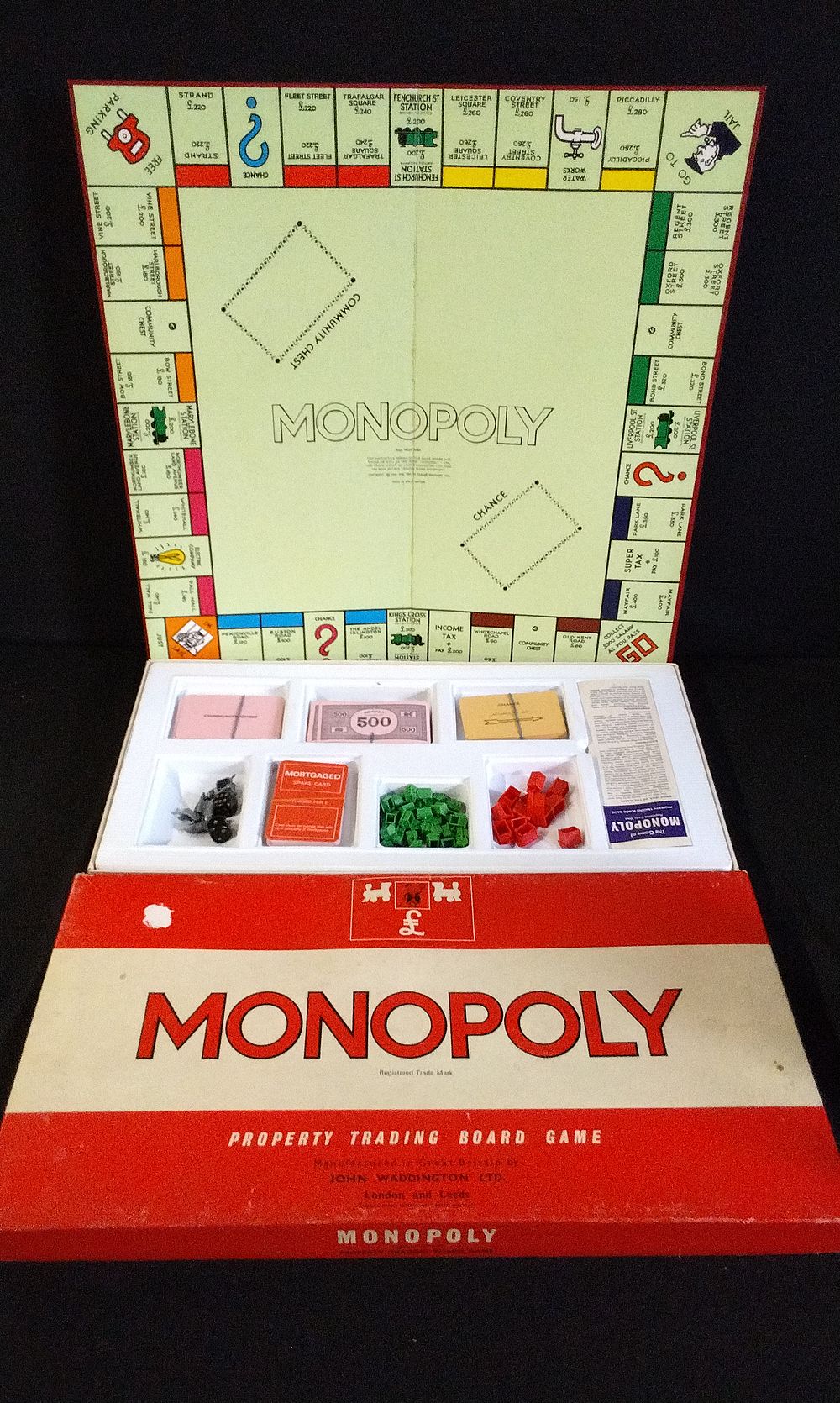 Lot 217: Vintage Monopoly Board Game