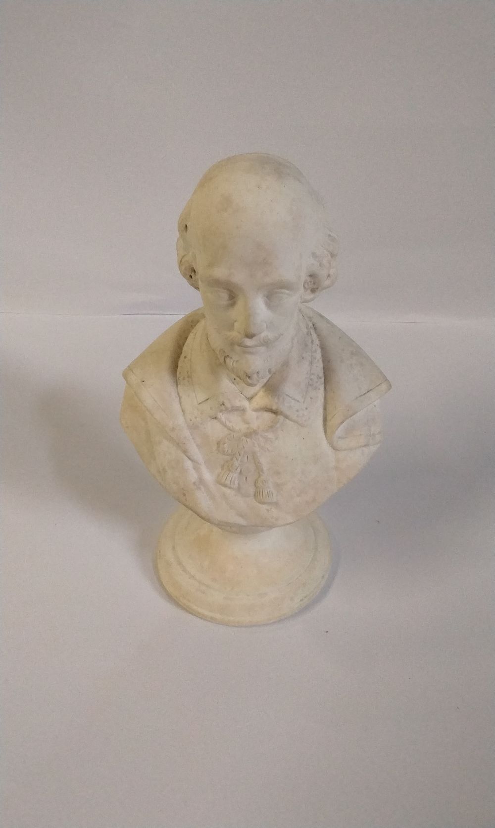 Lot 248: Parian William Shakespeare Bust