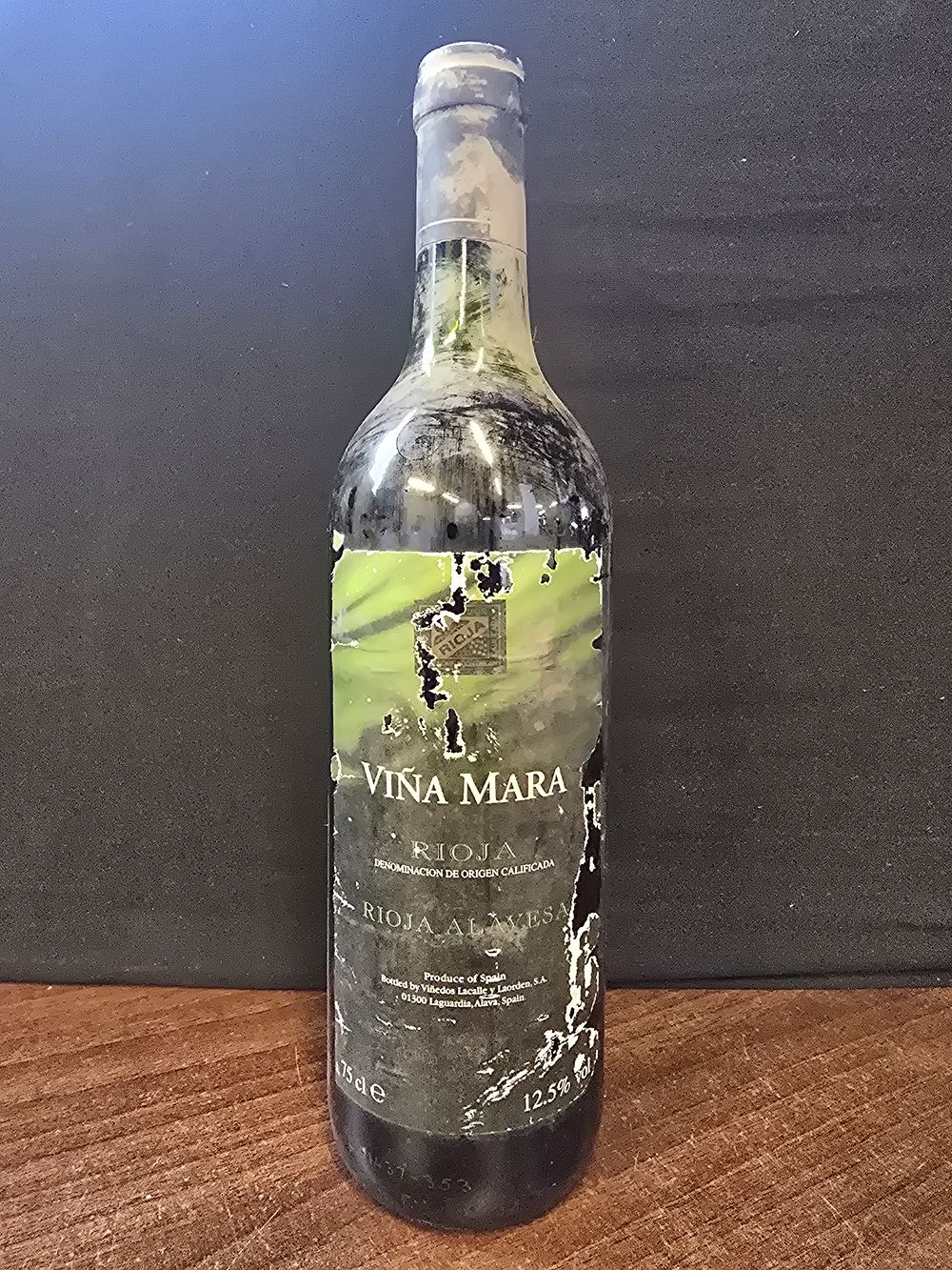 Lot 335: Vina Mara Rioja 12.5% 75cl red wine