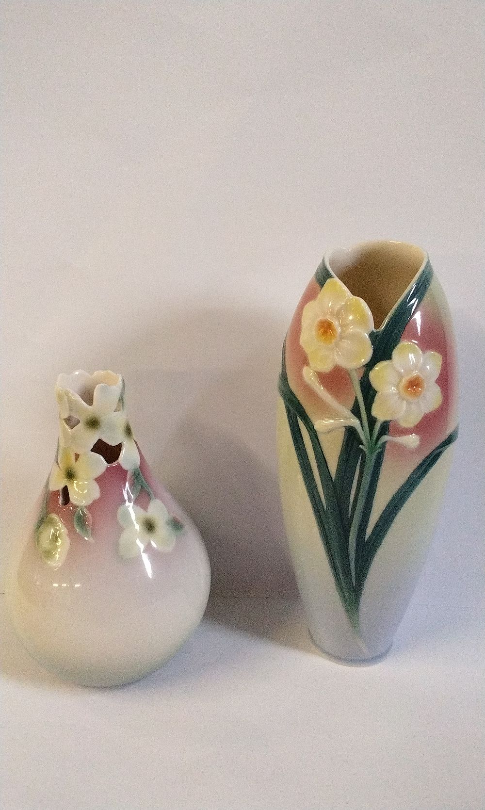 Lot 282: Two Franz Vases
