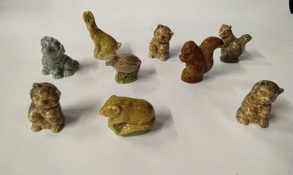 Lot 360: 9x Wage Whimsies Animals