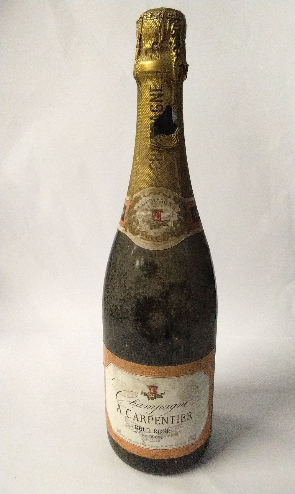 Lot 361: Unopened 750 ml Bottle of A. Carpentier Brut Rosé Champagne
