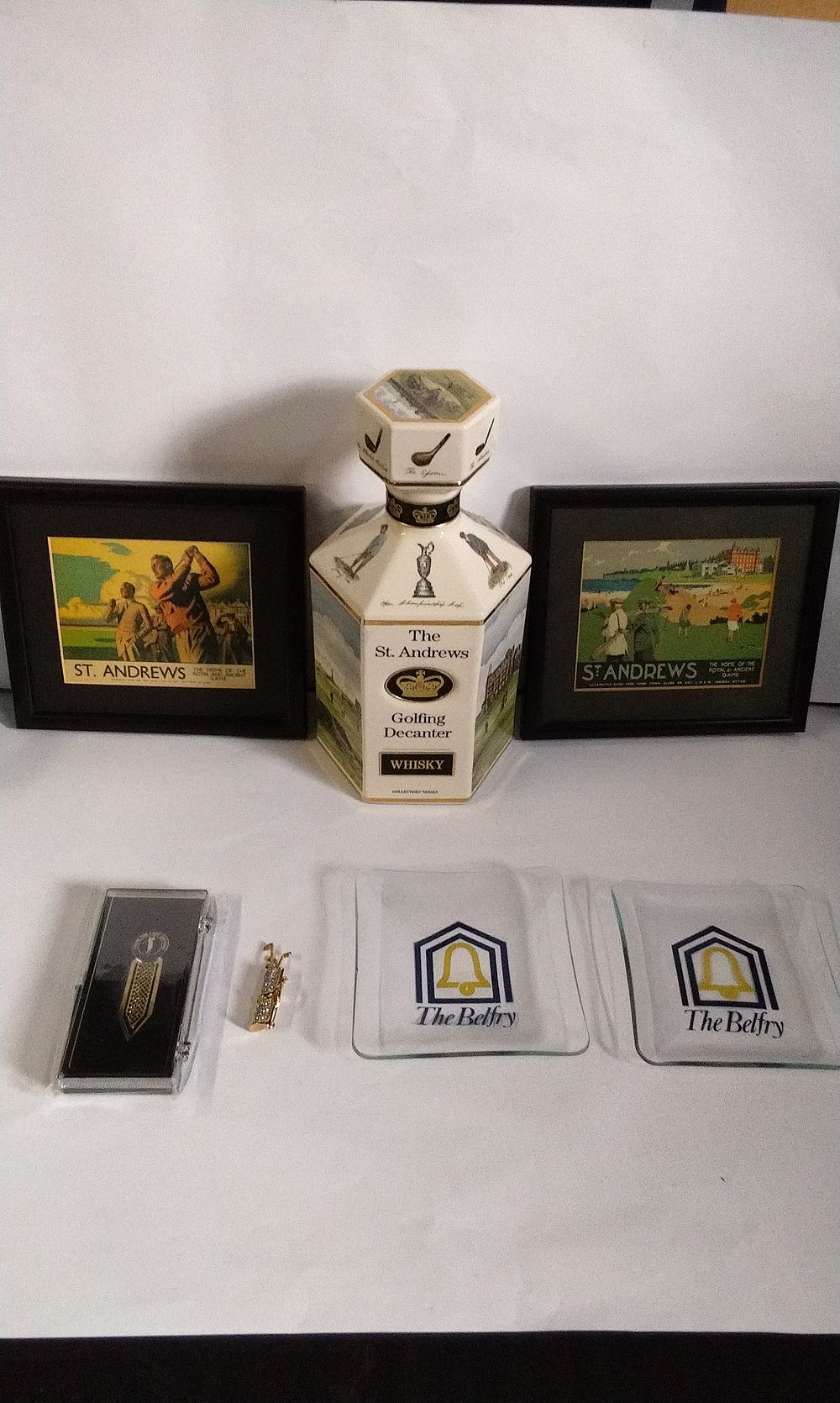 Lot 379: The St. Andrews Collection Series Whisky Golfing Decanter,