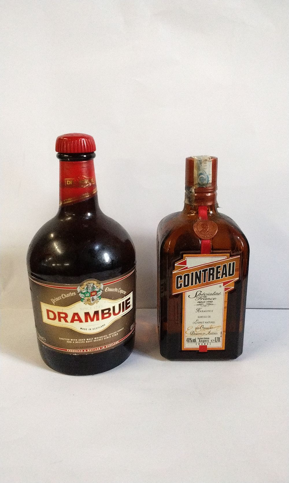 Lot 741: Two Opened Bottles of Alcohol