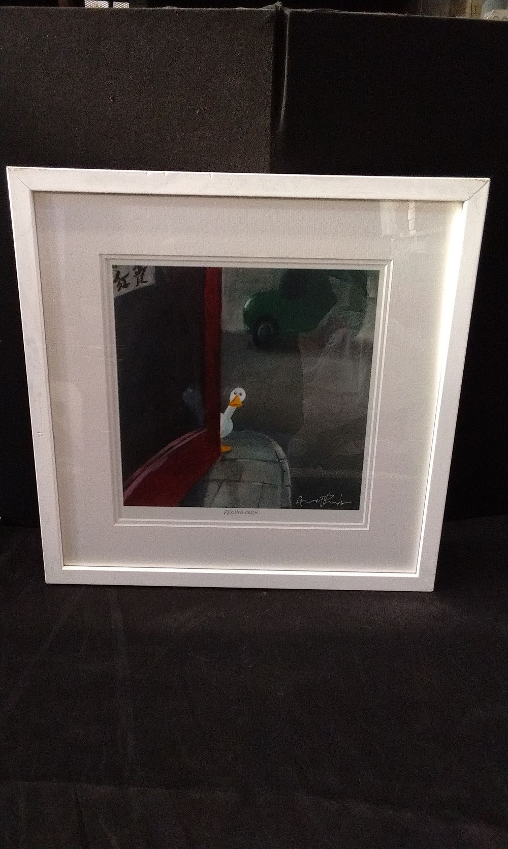 Lot 237: Framed Print Titled Peking Duck