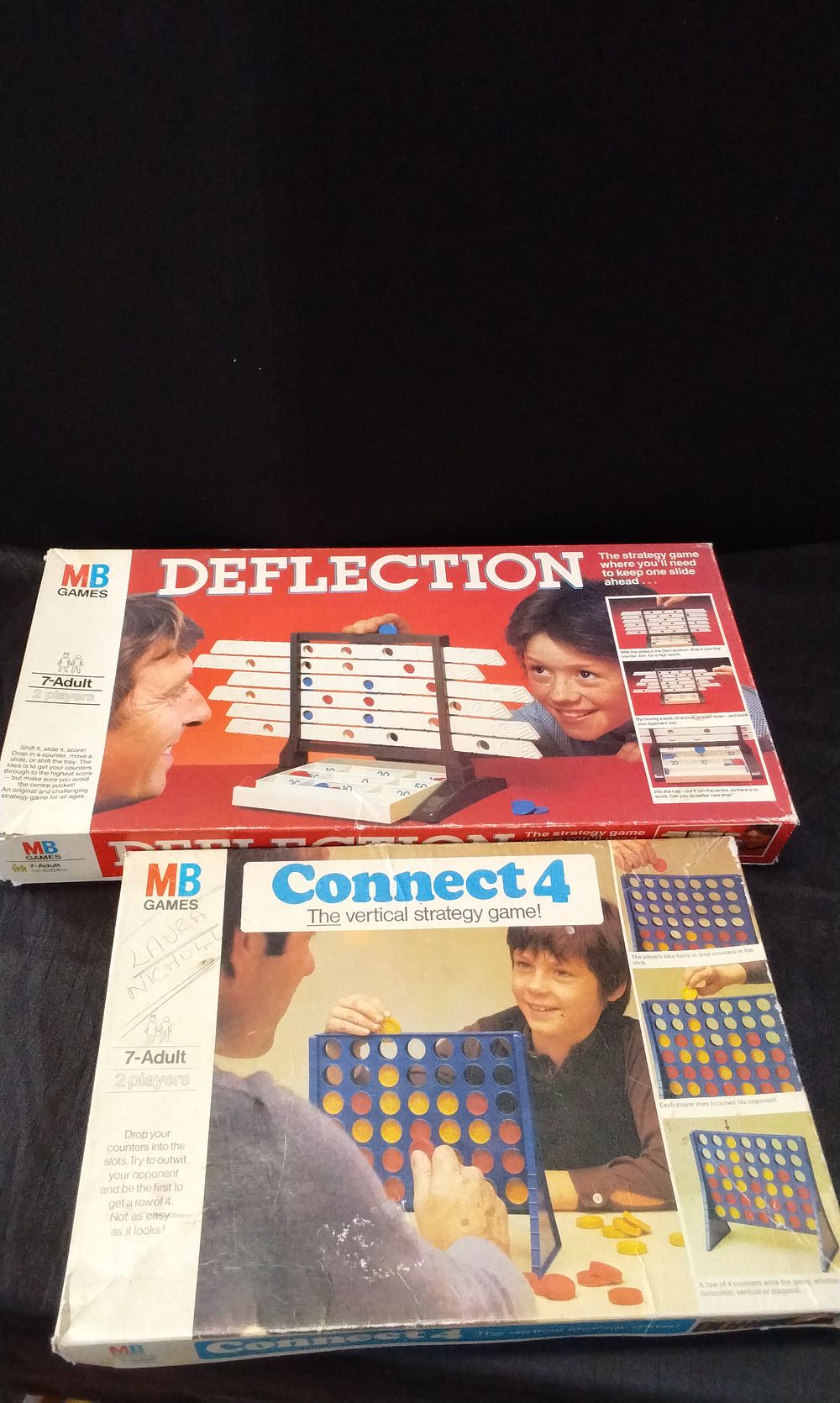 Lot 252: Two Vintage MB Board Games