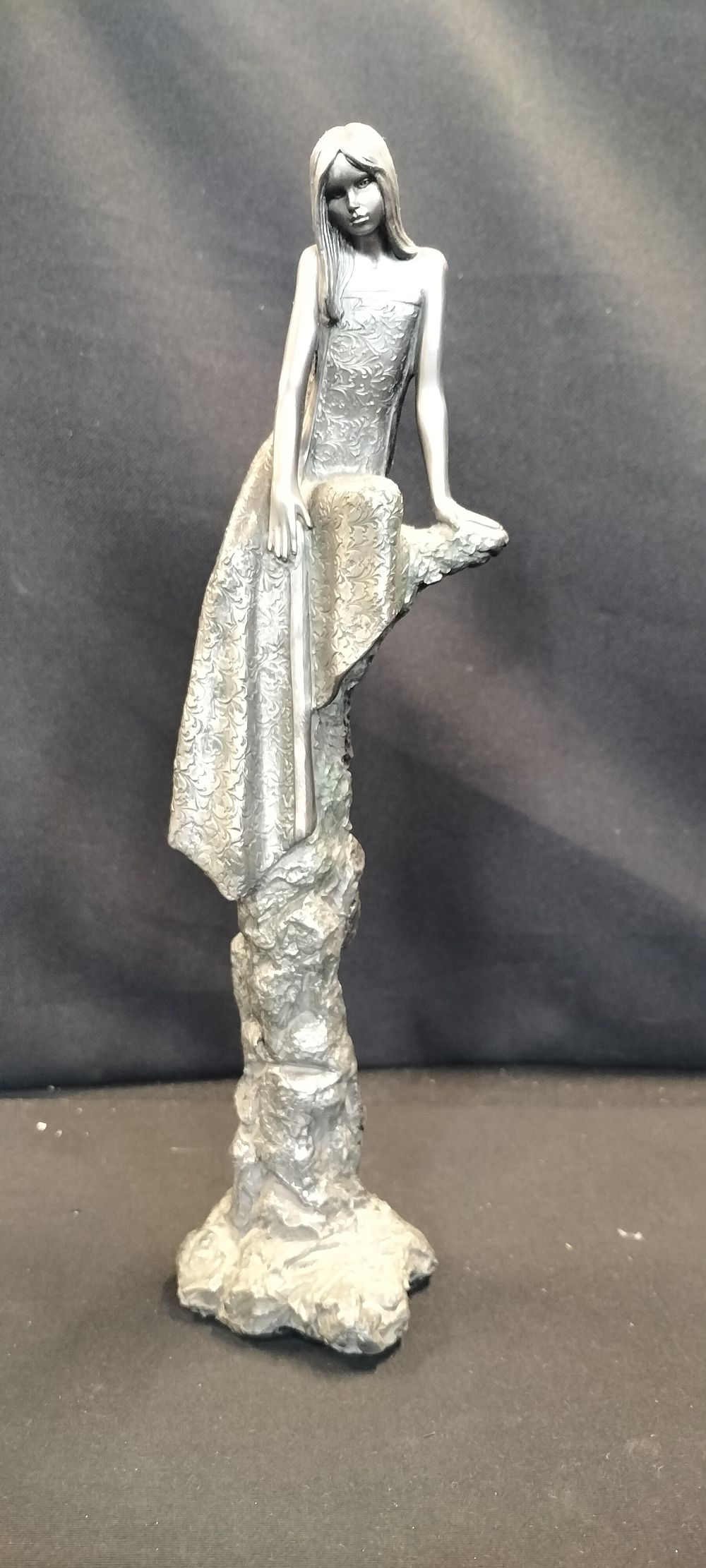 Lot 188: A Steel Finish Soul Journeys Spirit Song Figurine