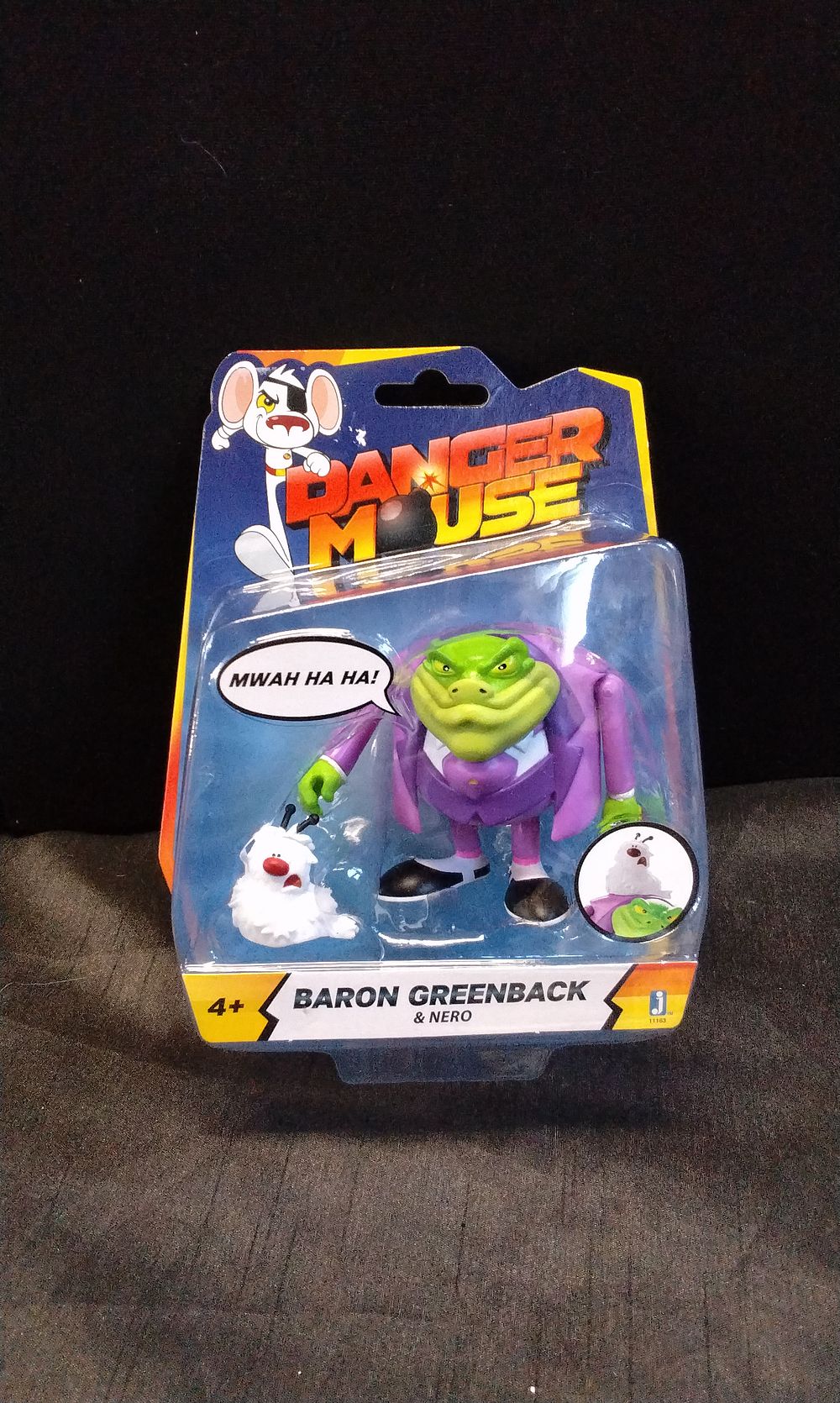 Lot 265: Danger Mouse. Baron Greenback & NeroBrand New in Packaging