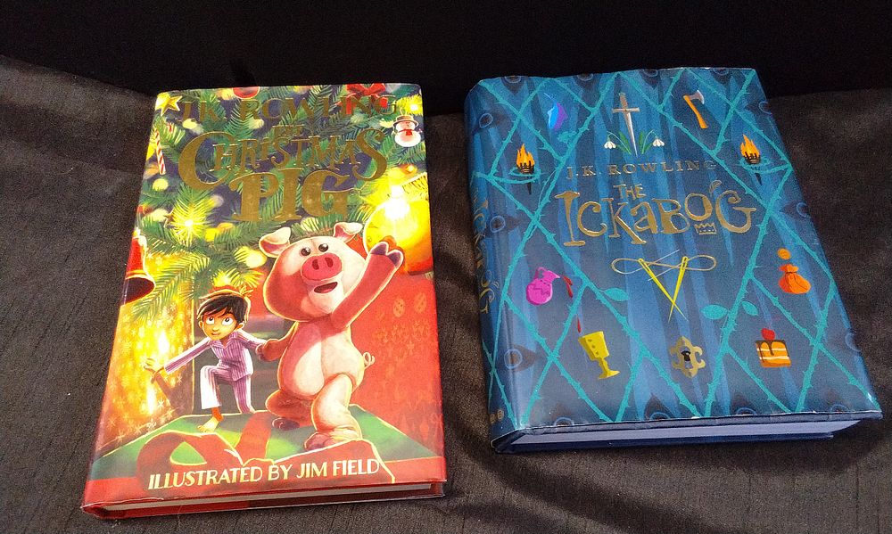 Lot 269: Two Hardback First Edition J. K. Rowling Books