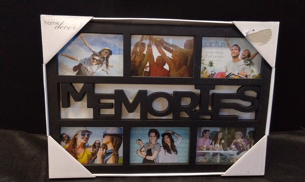 Lot 280: Brand New In Packaging. Memories Photo 6x  Picture Frame