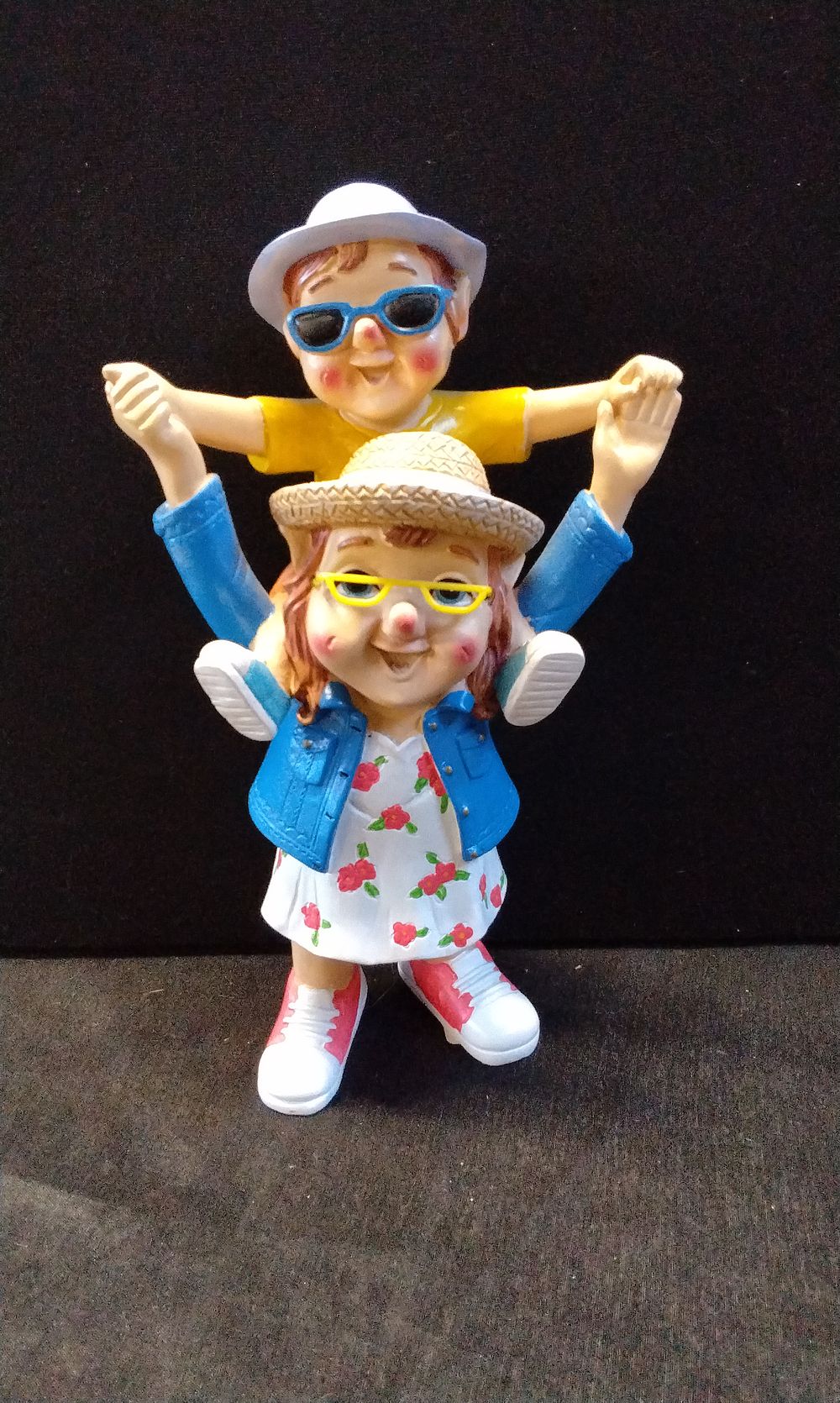 Lot 283: Composite Garden Gnome Statue