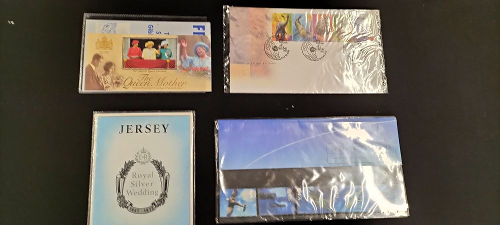 Lot 306: Four First Day Cover Stamp Sets