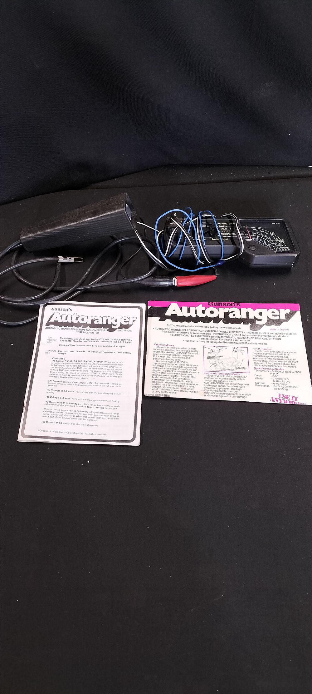 Lot 307: Gunson's Autoranger Electrical Test Multimeter