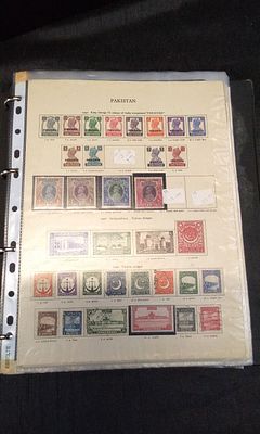 File Containing Various Stamps From Around the World