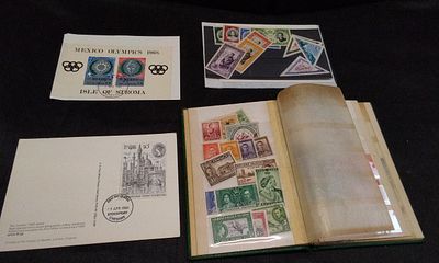 Two First Day Stamp Issues. Mexico Olympics 1968, London 1900 National Stamp Expedition. And a 
