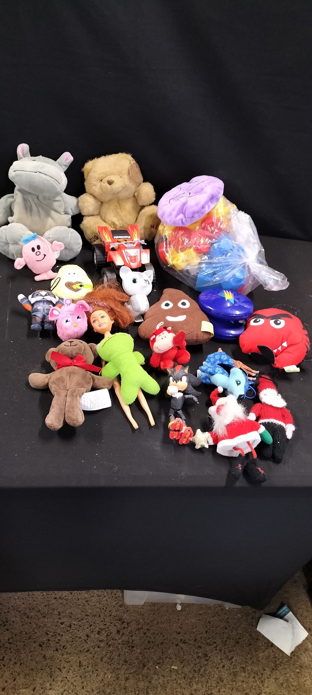 Lot 328: Mixed Lot of Childrens Teddies and Toys Including Duplo and McDonald's Toys