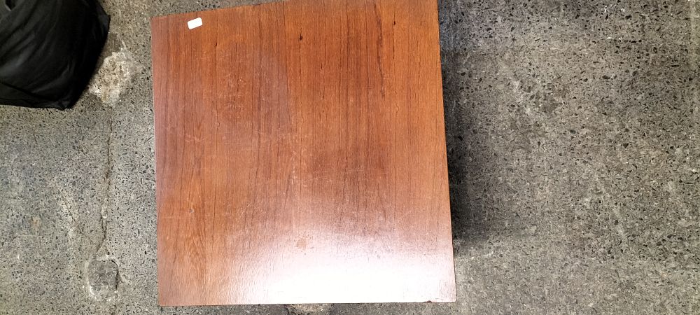 Lot 336: A Vintage Mid Century Teak Finish Coffee Table