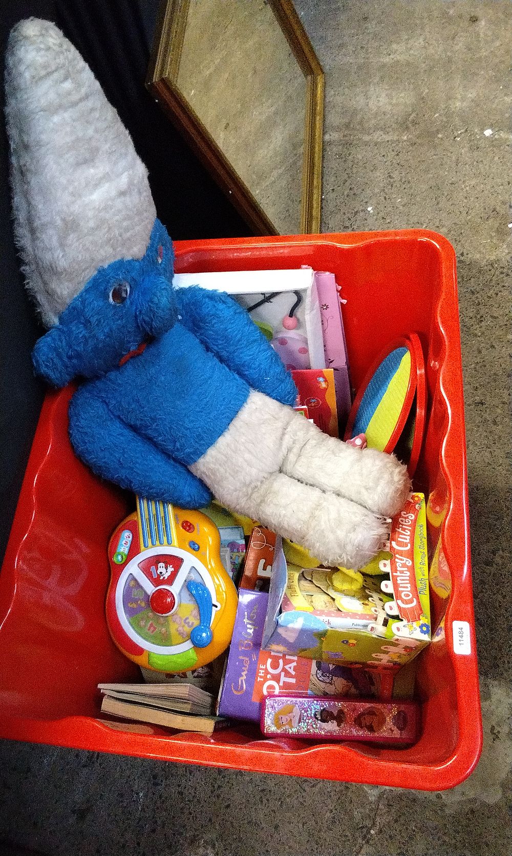 Lot 481: Box of Mixed Children's Toys and Books