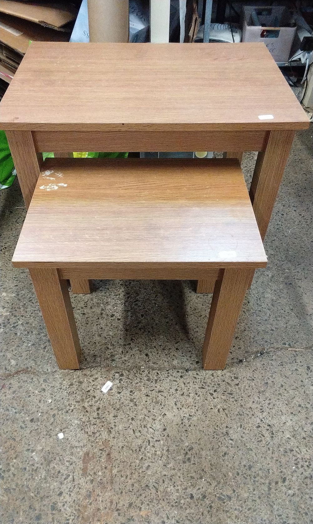 Lot 483: Set of Two Nesting Tables