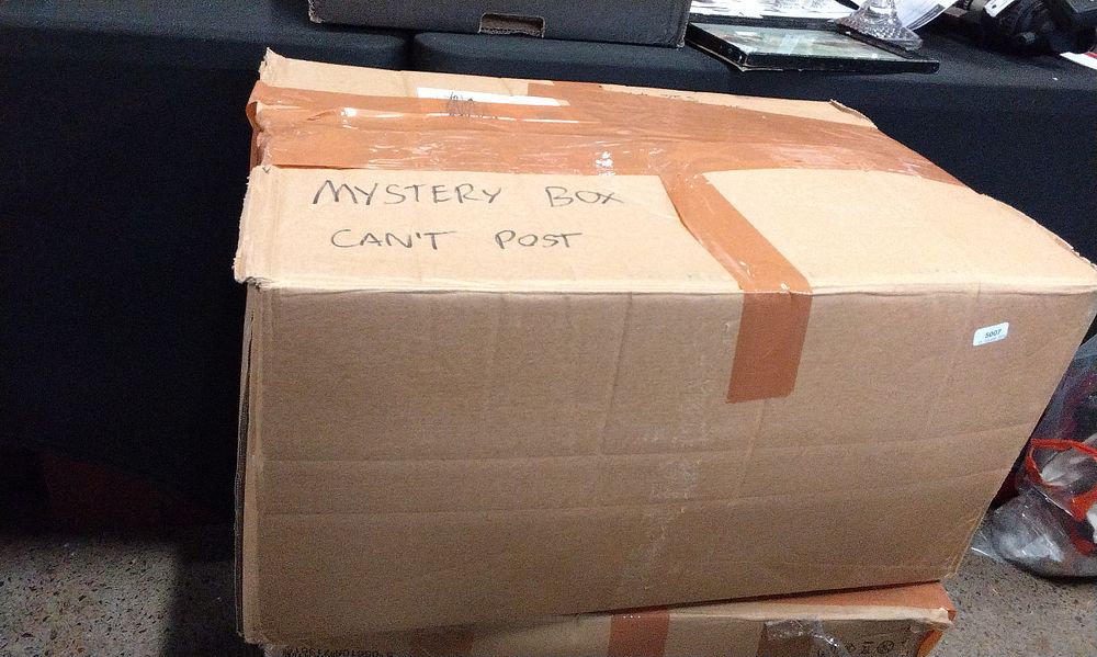 Lot 645: Mystery Box. Every Box is a Surprise