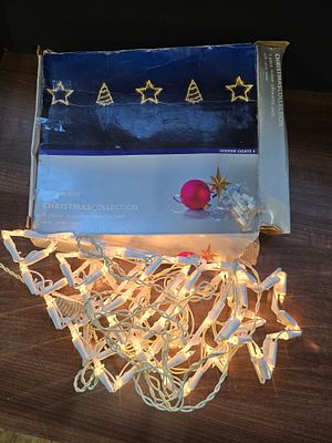 Christmas collection 5 indoor silhouette pack with white cable