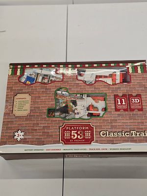 Battery operated classic train and track 190cm