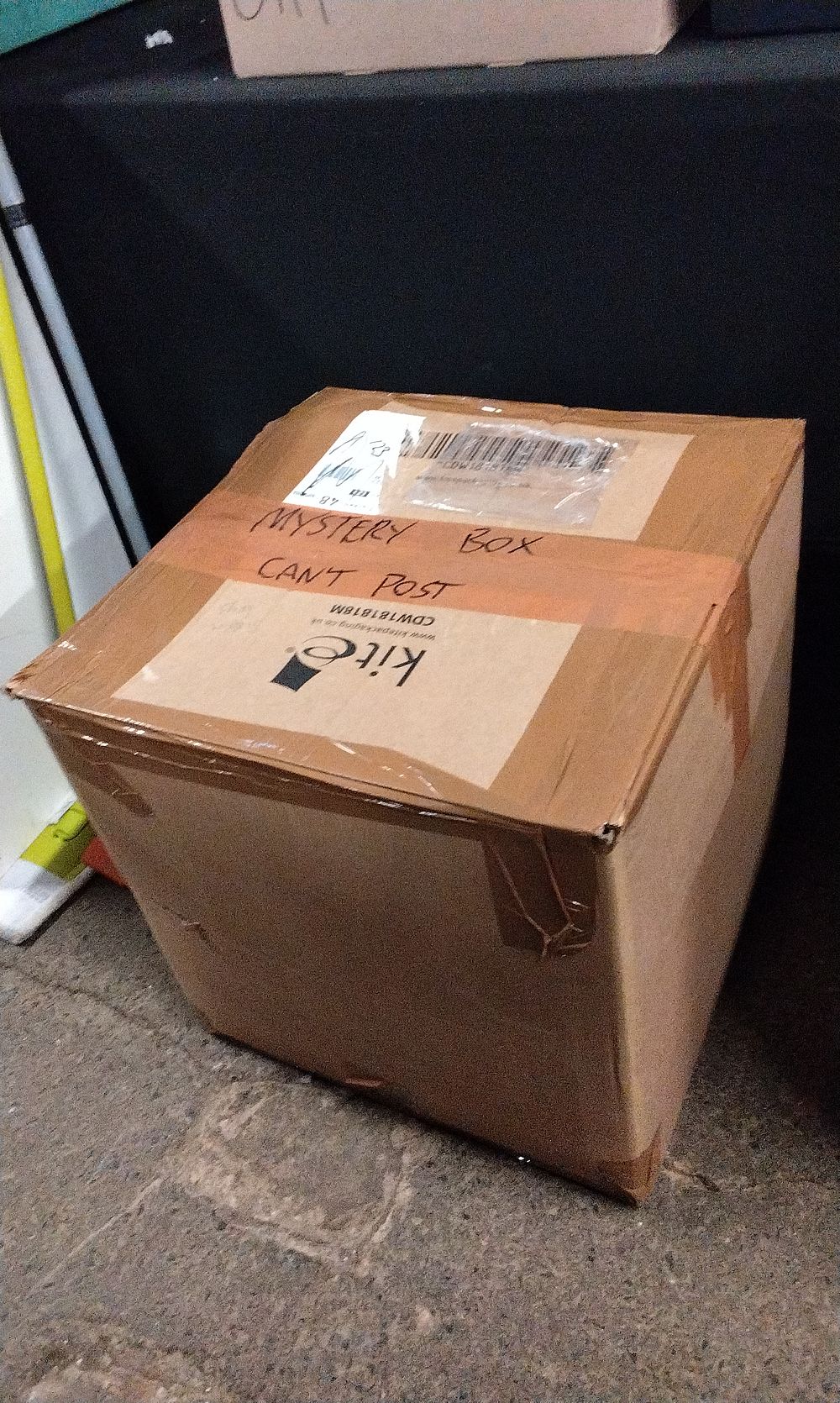 Lot 695: Mystery Box.