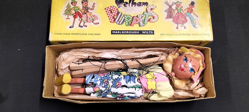 Lot 376: Pelham Puppet in Original Box with Letter from...