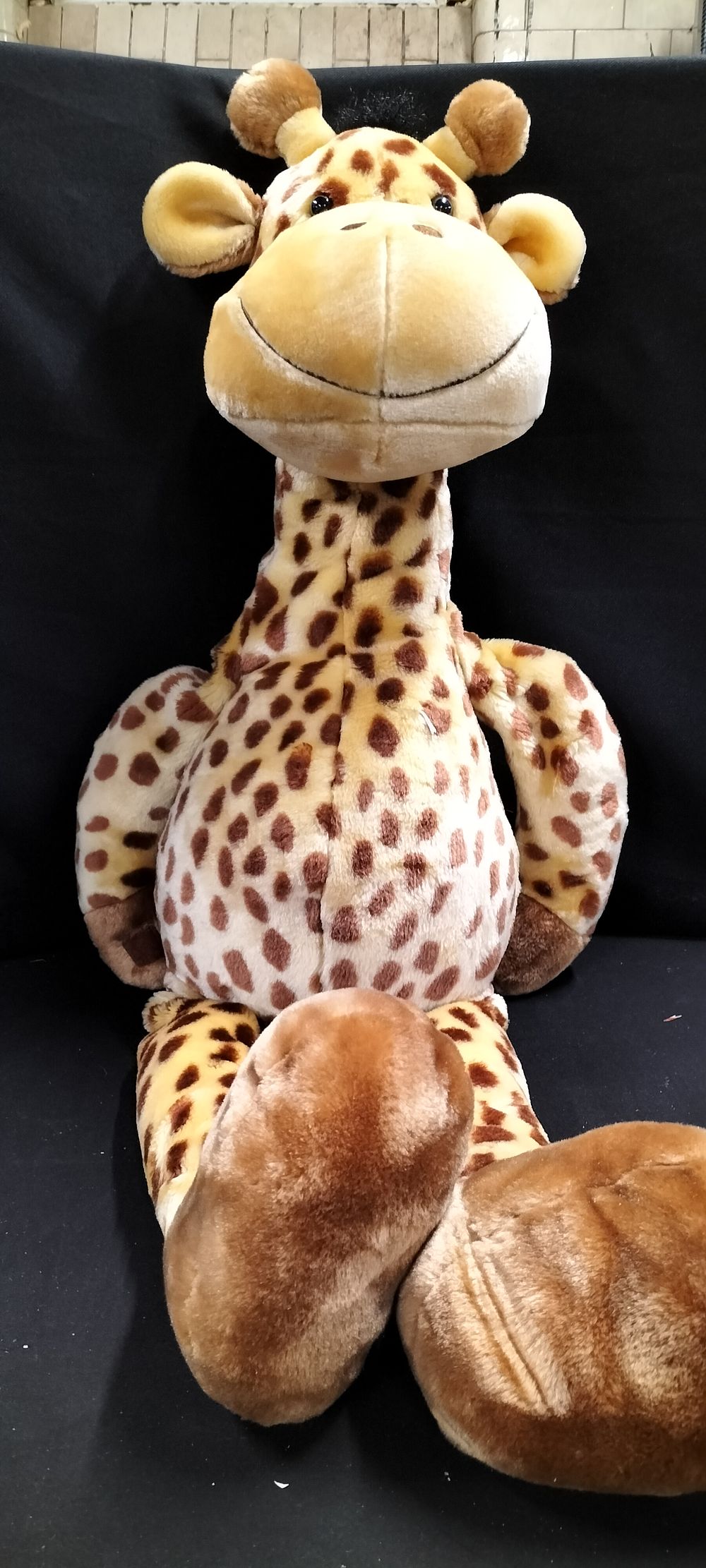 Lot 379: Large Giraffe Stuffed Teddy Bear