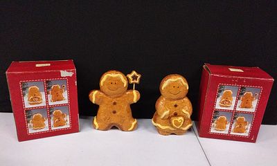 Meridian ceramic Ginger Bread Figures