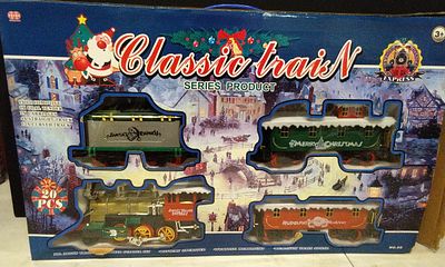 Express Boxed Classic Train Set. Battery Operated
