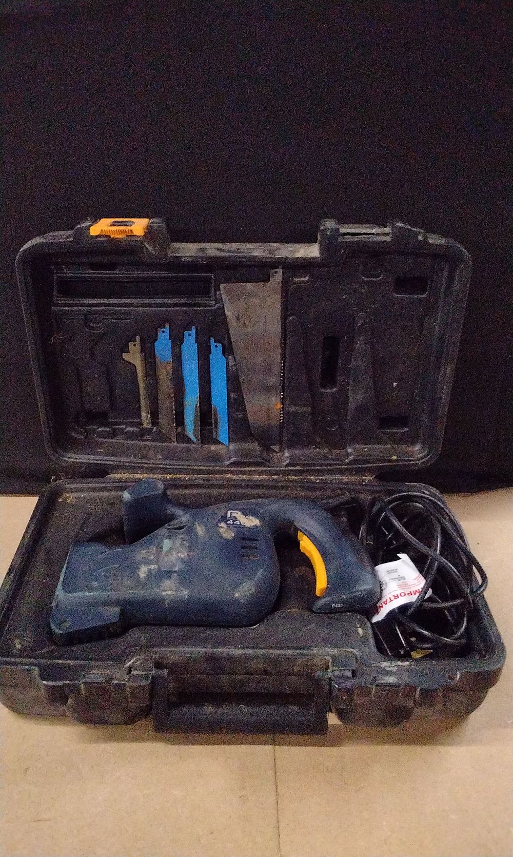 Lot 231: Performance Power Pro cordless reciprocating saw.