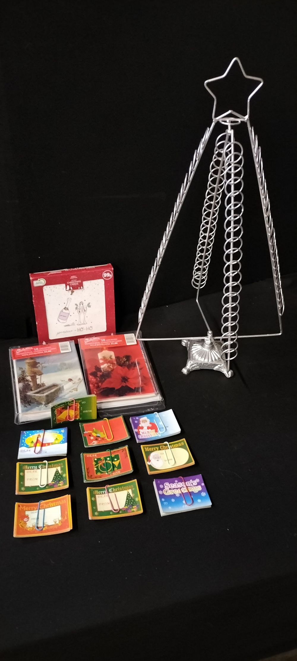 Lot 158: Three Packs of Christmas Cards(Approx 50 Individual Cards),...