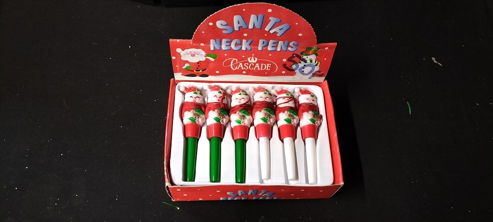 Lot 173: Santa Neck Pens