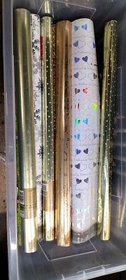 Job Lot of Christmas Wrapping Paper
At Least 5 Unopened Rolls
