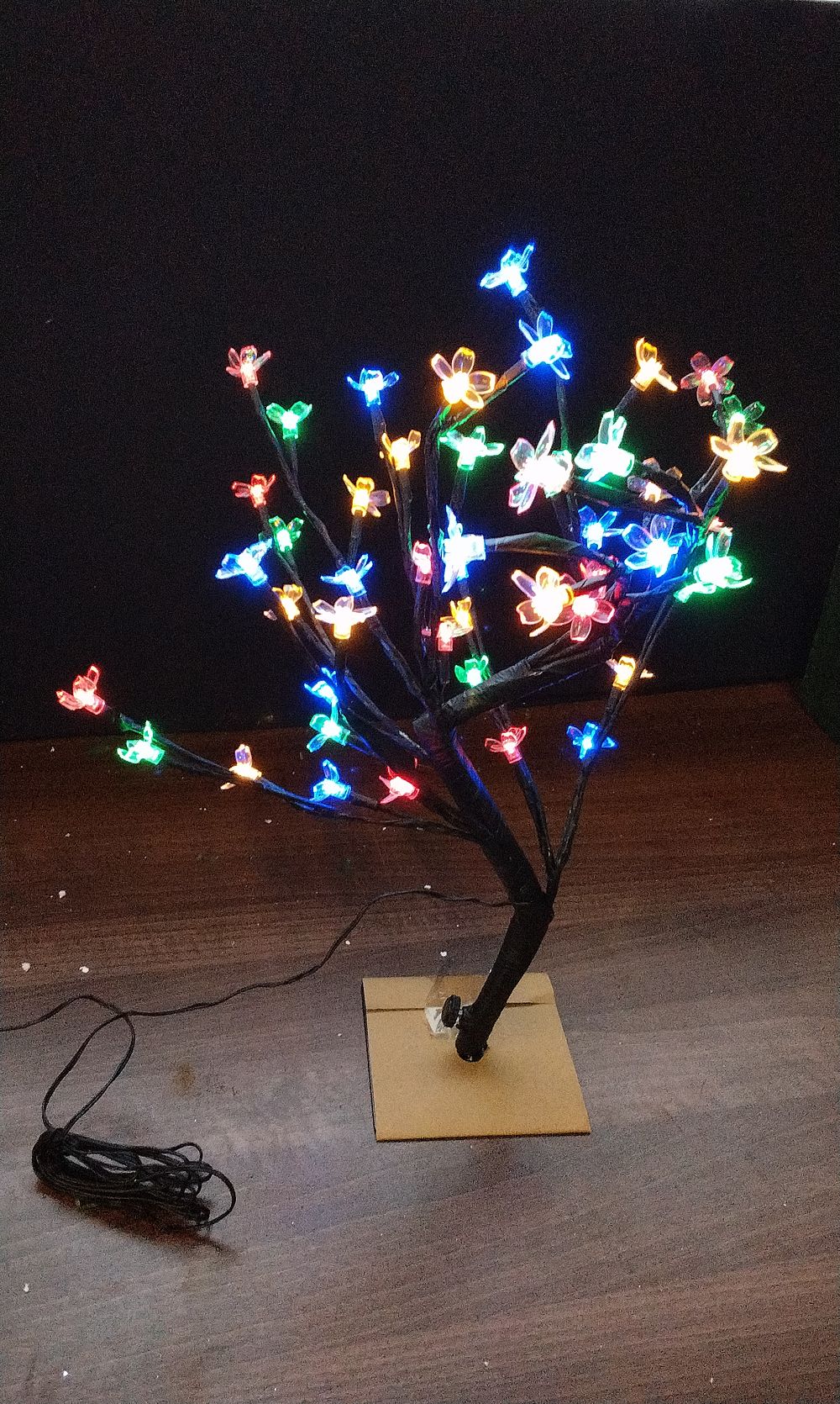 Lot 613: Premier. Low Voltage 45cm Cherry Blossom Tree