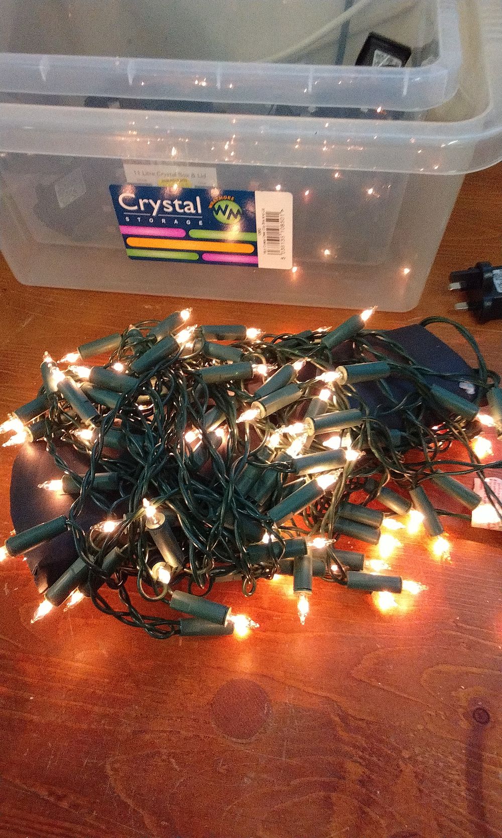 Lot 614: Traditional Fairy Lights, warm White