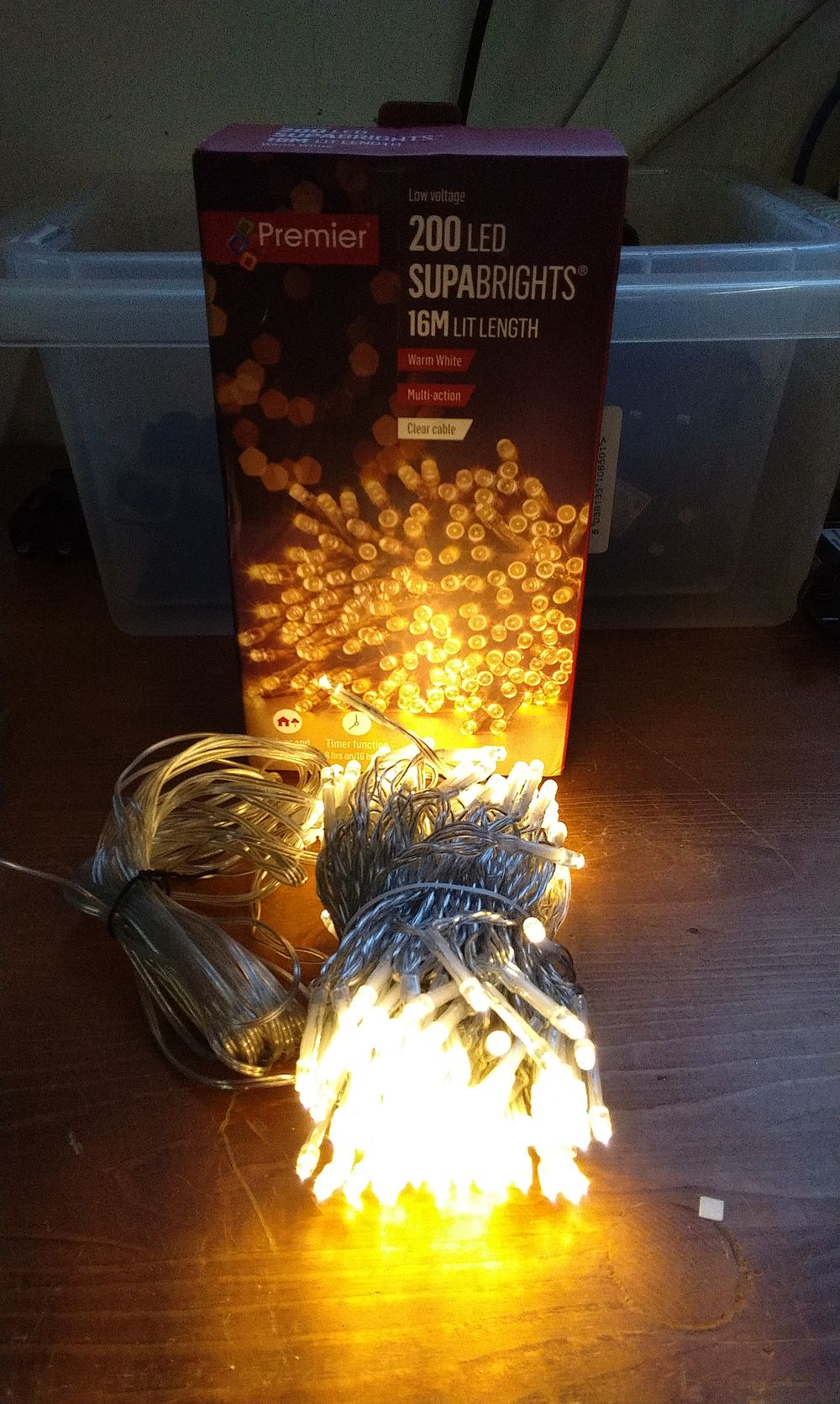 Lot 634: Premier Low Voltage, 200 LED SuperBrights,