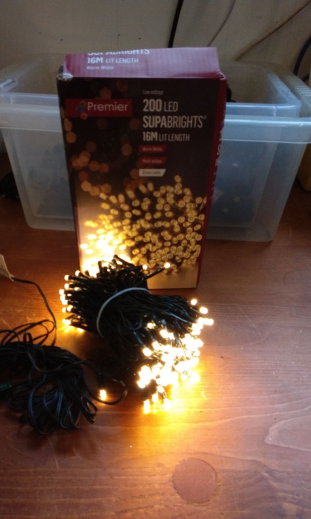 Lot 638: Premier Low Voltage 200 LED Supabrights,