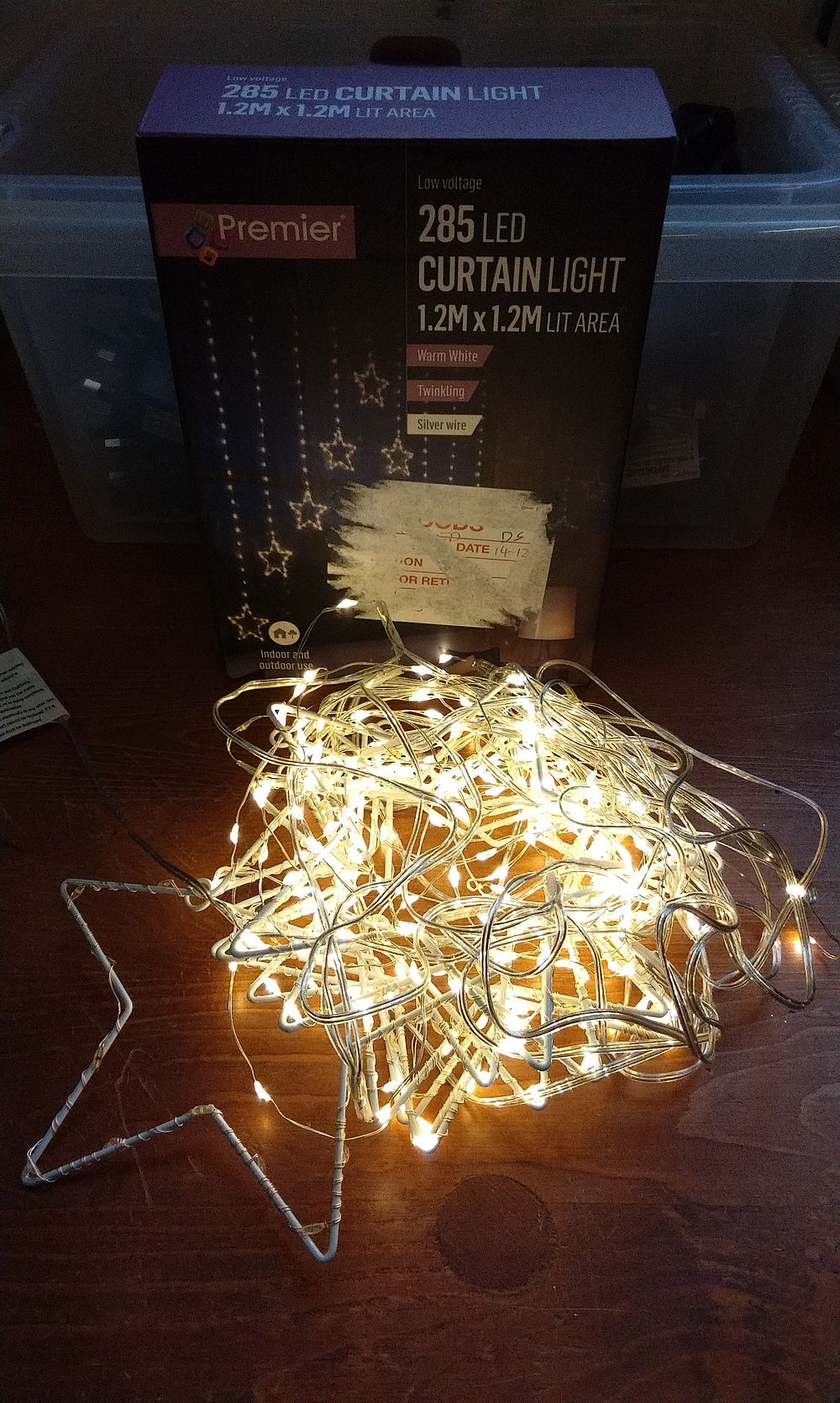 Lot 649: Premier Low Voltage 285 LED, Curtain Light,